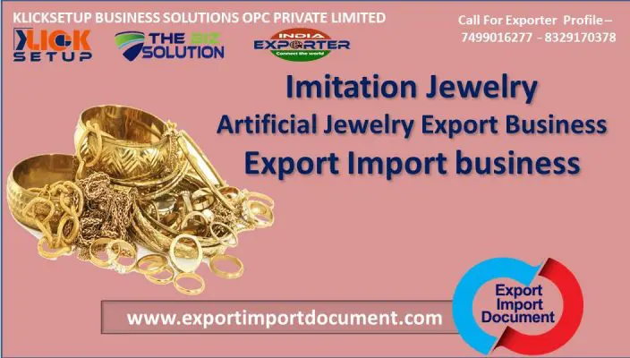 Imitation Jewelry Artificial Jewelry Export Business |Export Import business